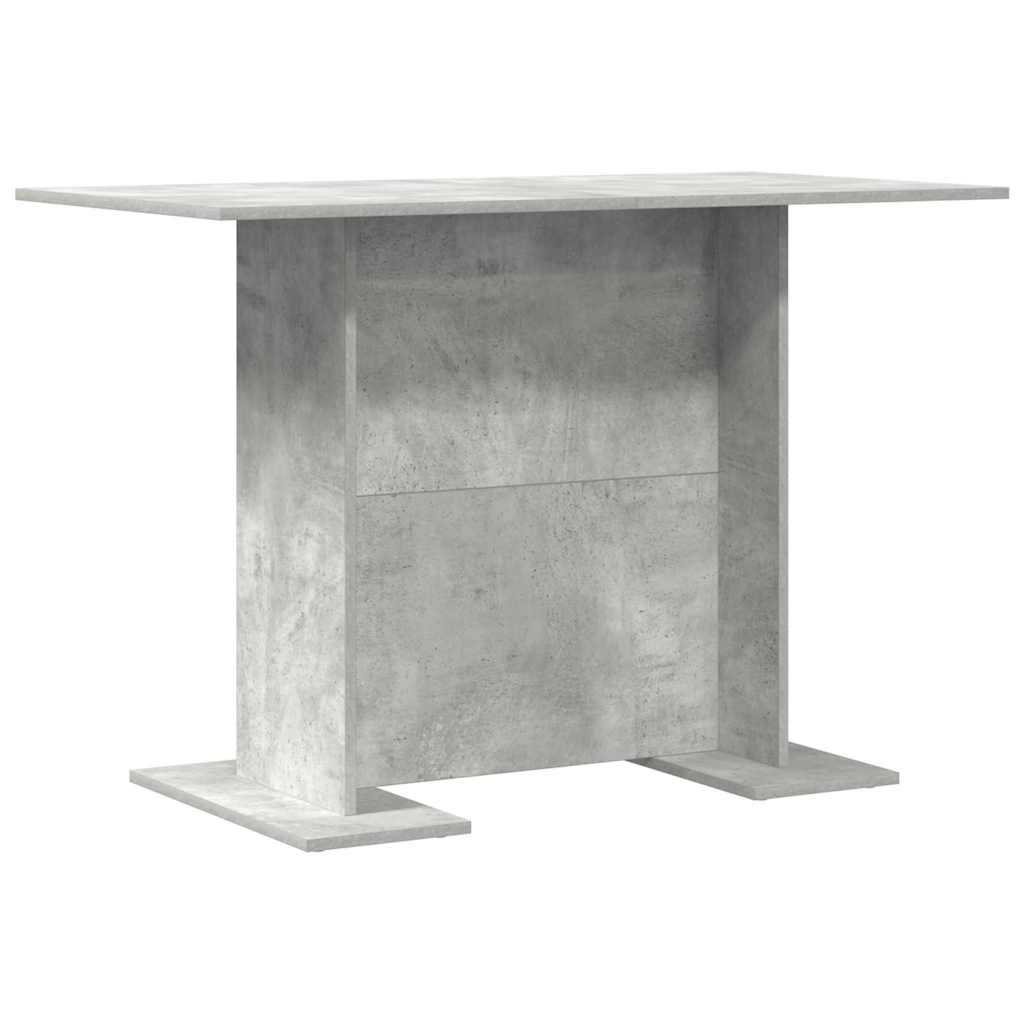 Mesa de jantar Cinzento cimento 110 x 60 x 75 cm