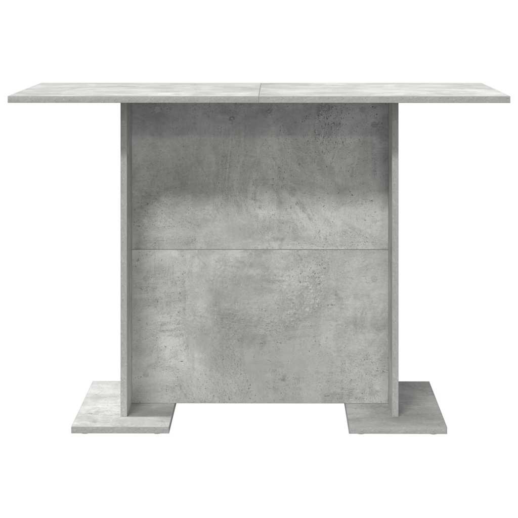Mesa de jantar Cinzento cimento 110 x 60 x 75 cm