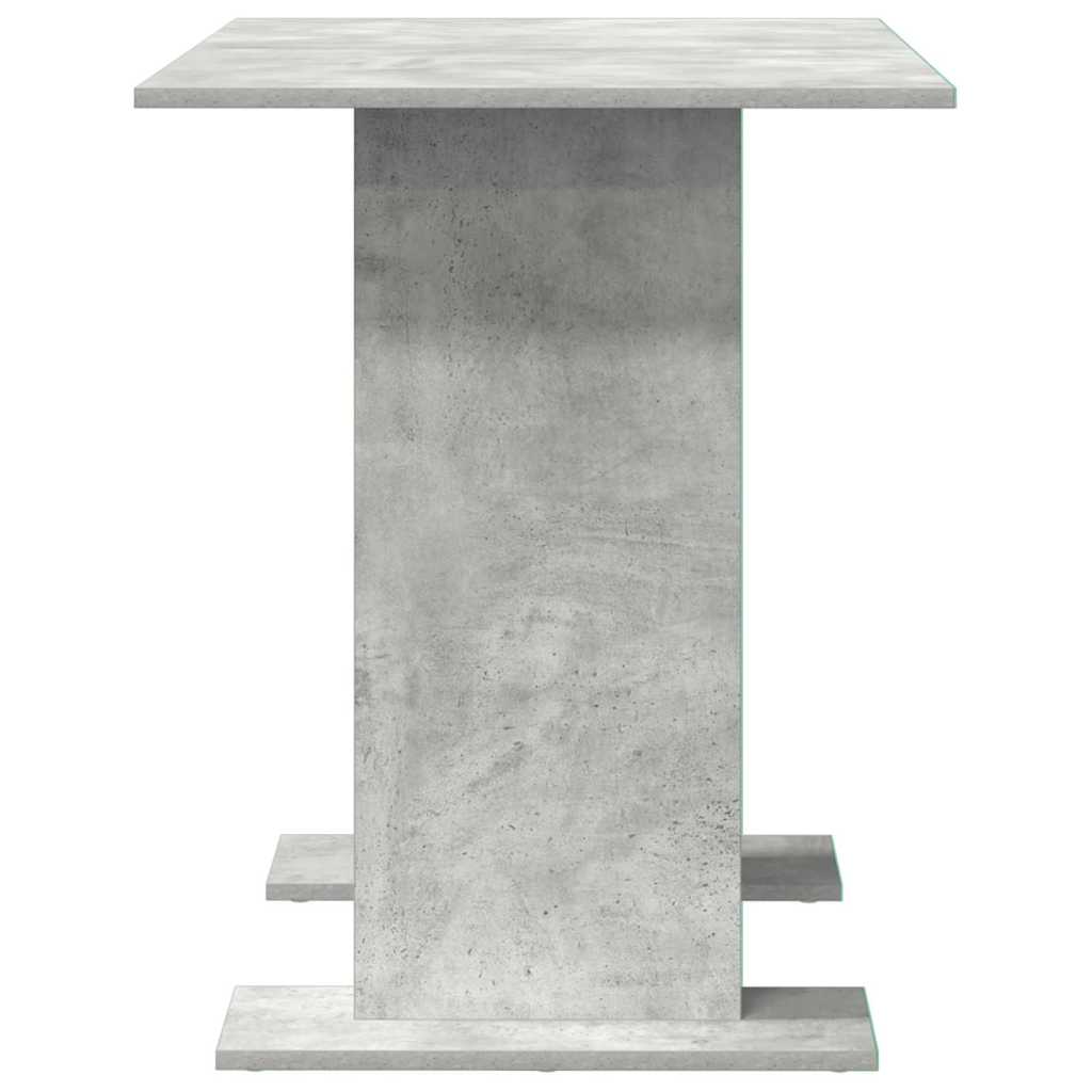 Mesa de jantar Cinzento cimento 110 x 60 x 75 cm
