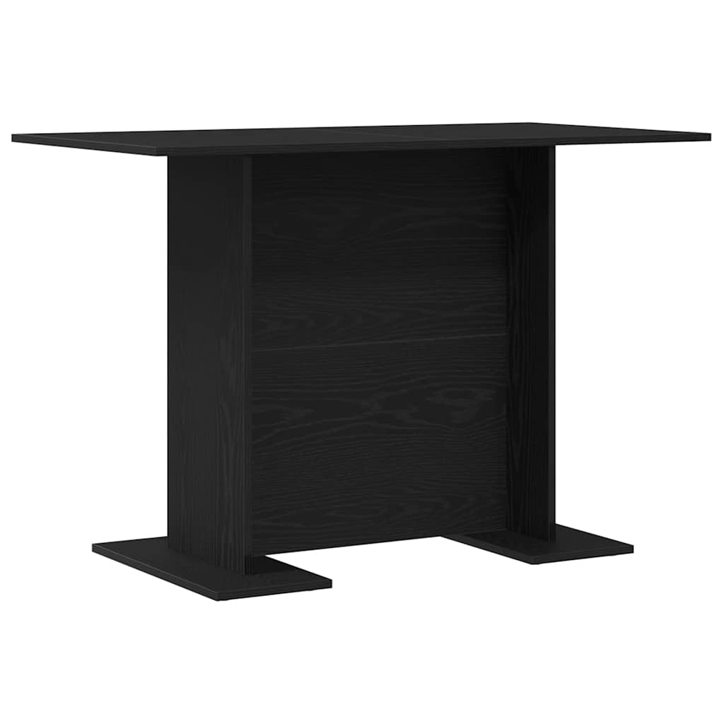 Mesa de jantar Carvalho preto 110 x 60 x 75 cm