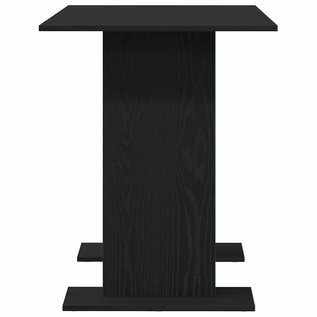 Mesa de jantar Carvalho preto 110 x 60 x 75 cm