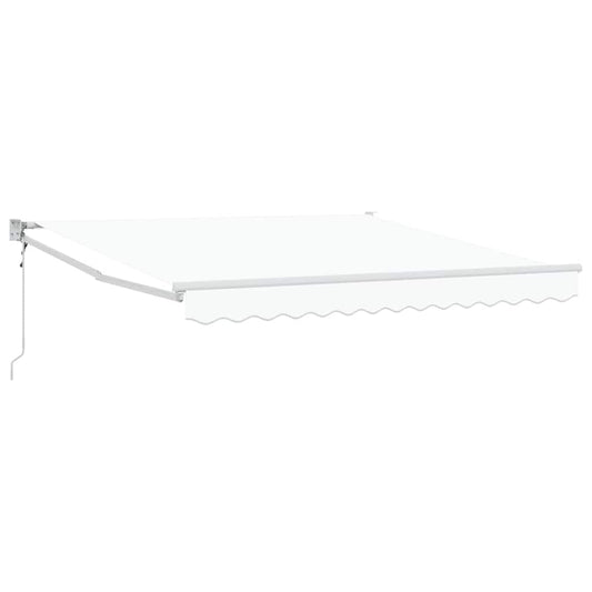 Toldo Retrátil Branco 350 x 250 cm tecido