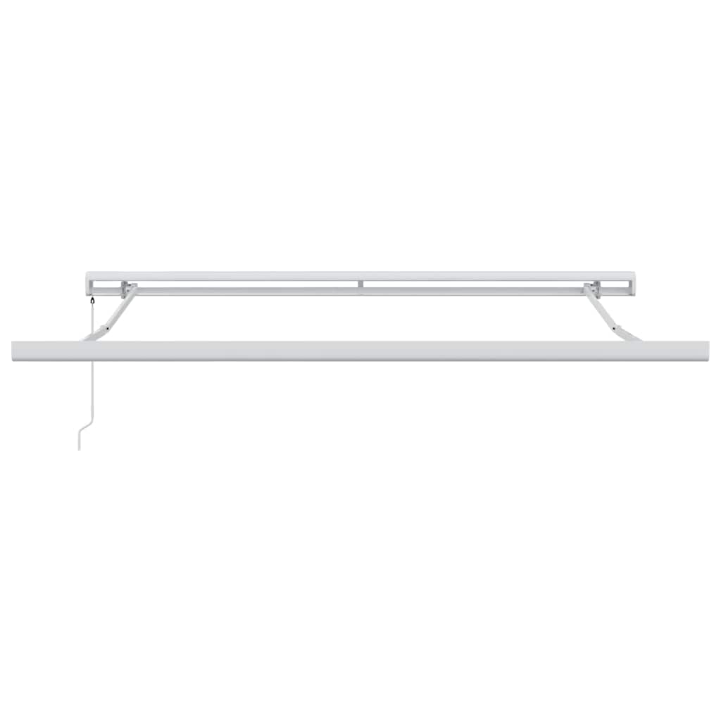 Toldo Retrátil Verde e Amarelo 350 x 250 cm Tecido e Metal