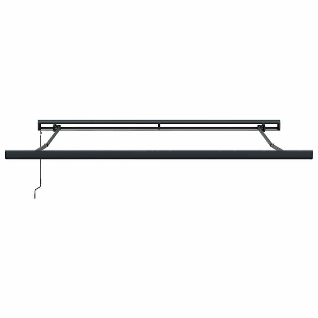Toldo Retrátil Verde e Amarelo 350 x 250 cm Tecido e Metal