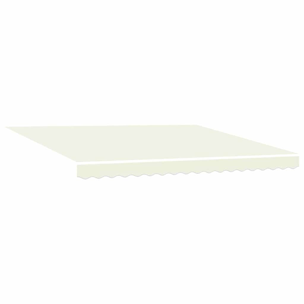 Toldo Retrátil Manual Creme 400x300 cm tecido