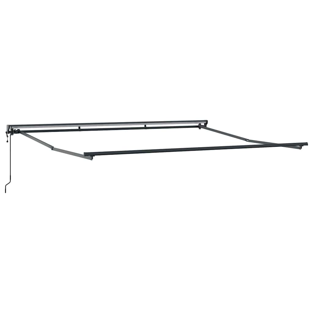 Toldo Retrátil Listrado Multicolorido 400x300 cm tecido