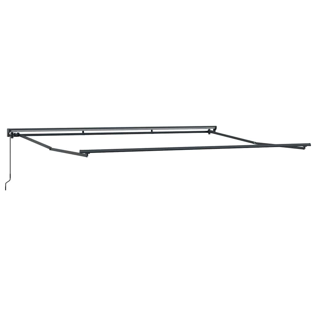 Toldo Retrátil Manual Branco 450x300 cm tecido