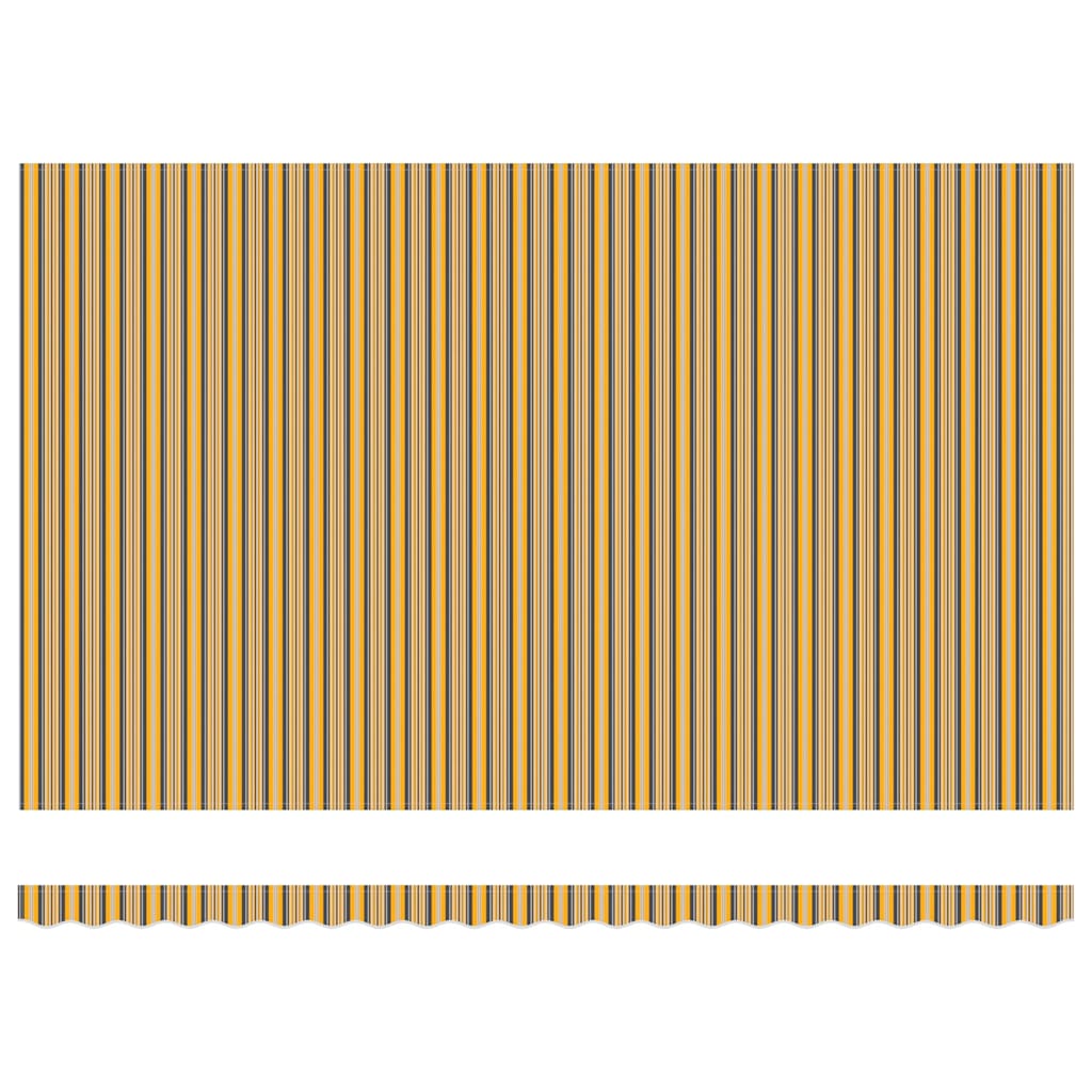 Toldo Retrátil Multicolor 500 × 300 cm Tecido e Metal
