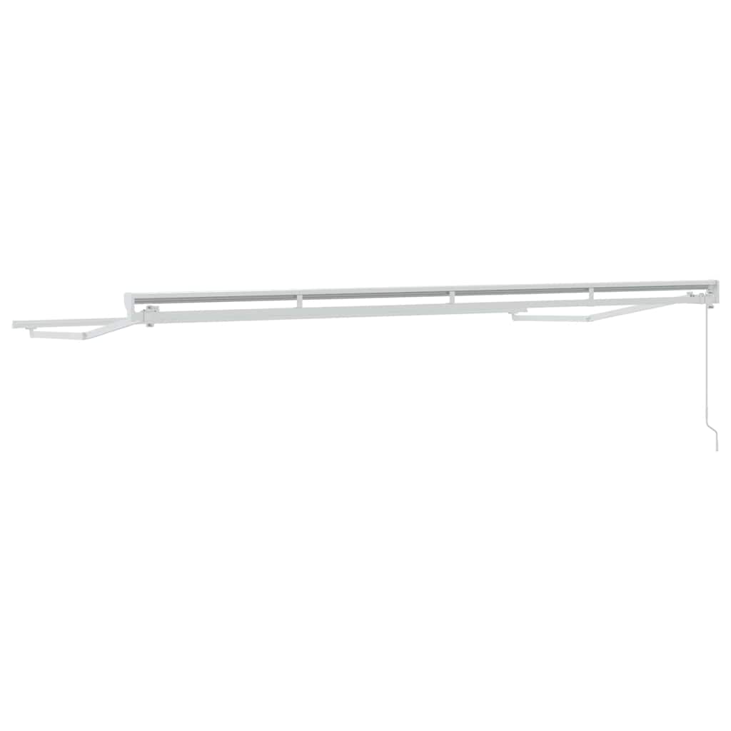 Estrutura de Toldo Manual Branco 4 x 2 m