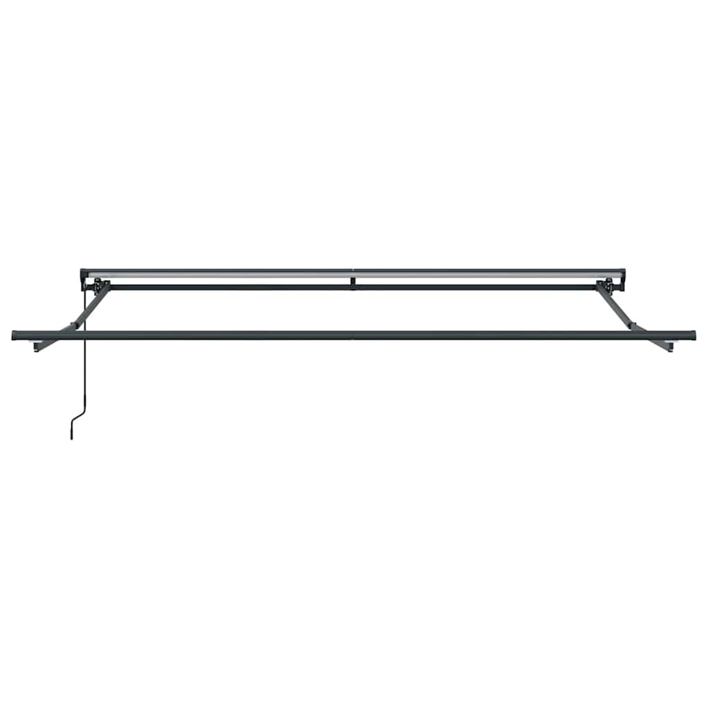 Estrutura de Toldo Manual Antracite 3,5 x 2,5 m