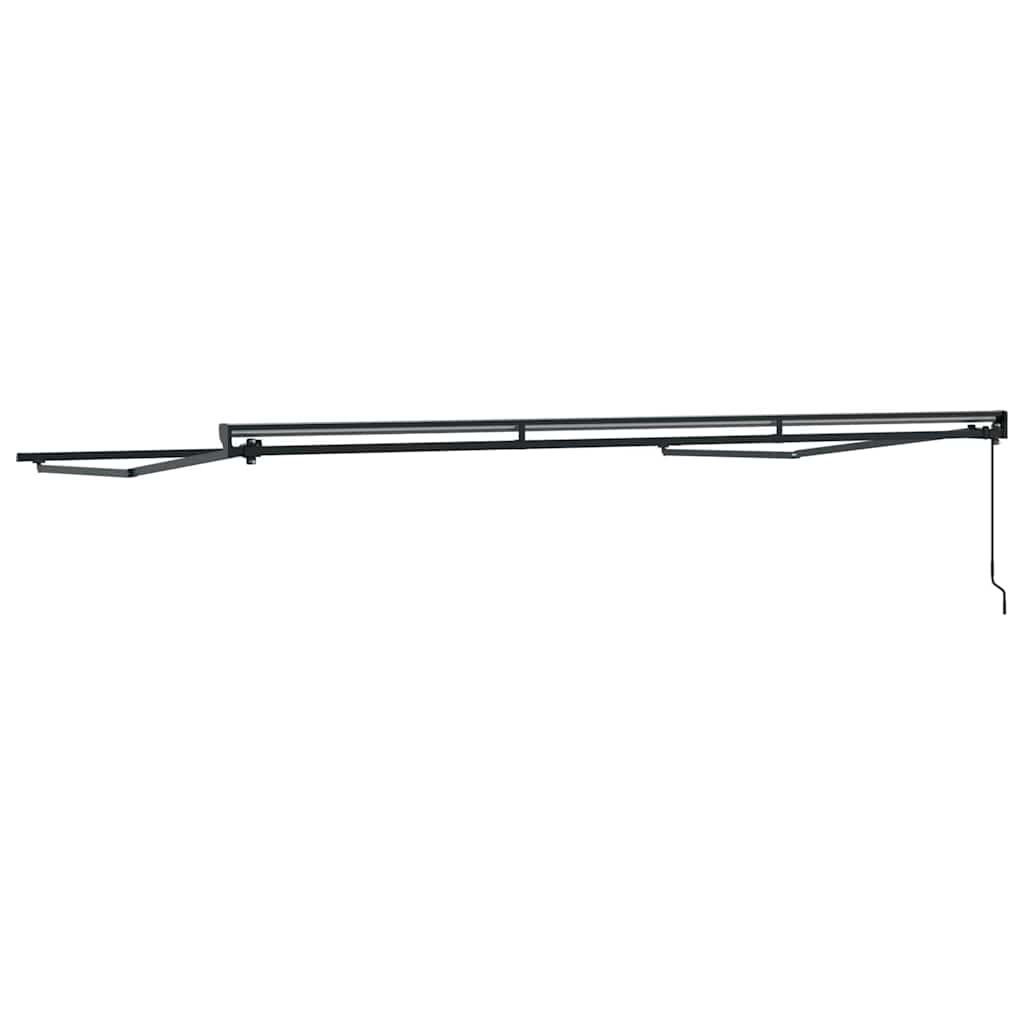 Estrutura de Toldo Manual Antracite 4,5 × 3 m