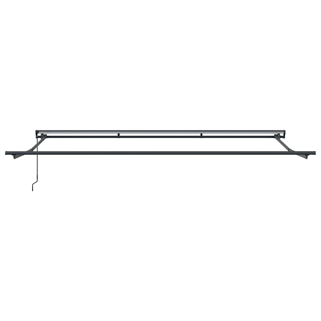 Estrutura de Toldo Manual Antracite 4,5 × 3 m