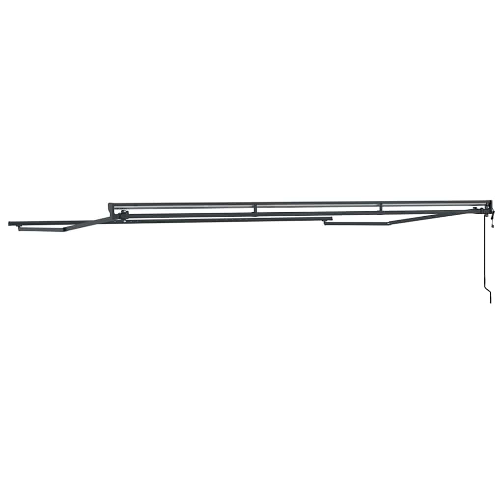 Estrutura de Toldo Antracite 4,5 × 3 m