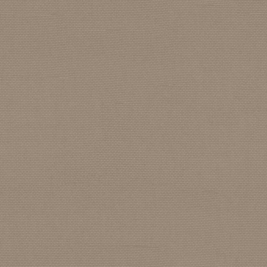Espreguiçadeira com almofada 2 pcs Castanho 63 x 199 x 85cm