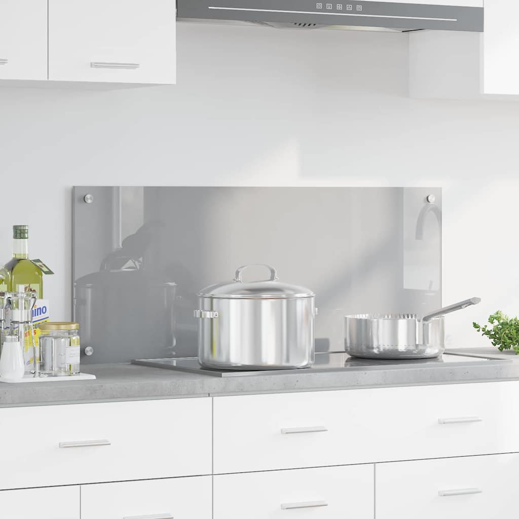 Proteção de Cozinha Cinzento-claro 100 x 40 x 0.6 cm