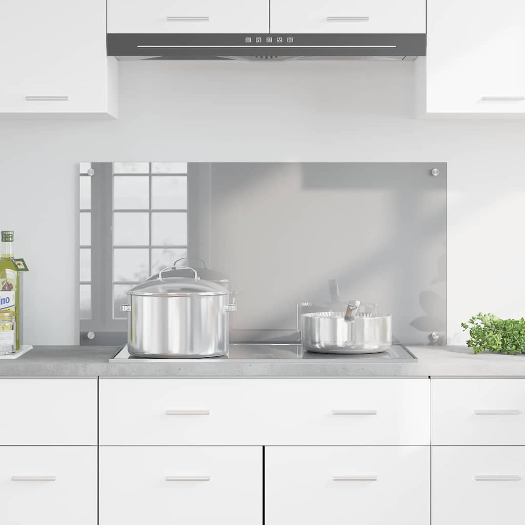 Proteção de Cozinha Cinzento-claro 100 x 50 x 0.6 cm