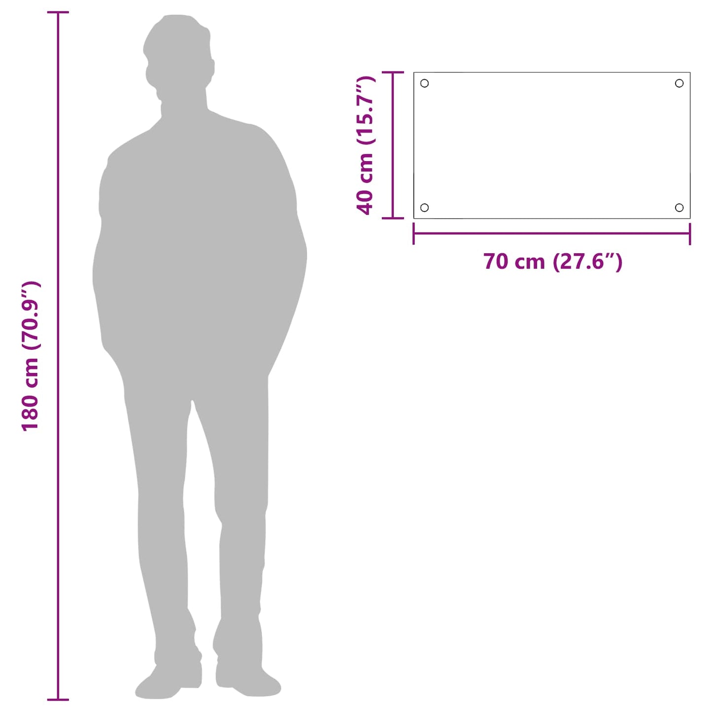 Proteção de Cozinha Amarelo 70 x 40 x 0,6 cm vidro temperado