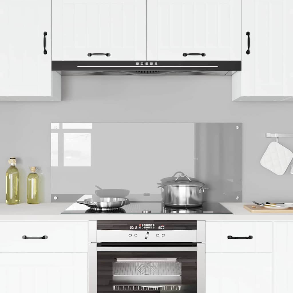 Proteção de Cozinha Cinzento-claro 120 x 50 x 0.6 cm