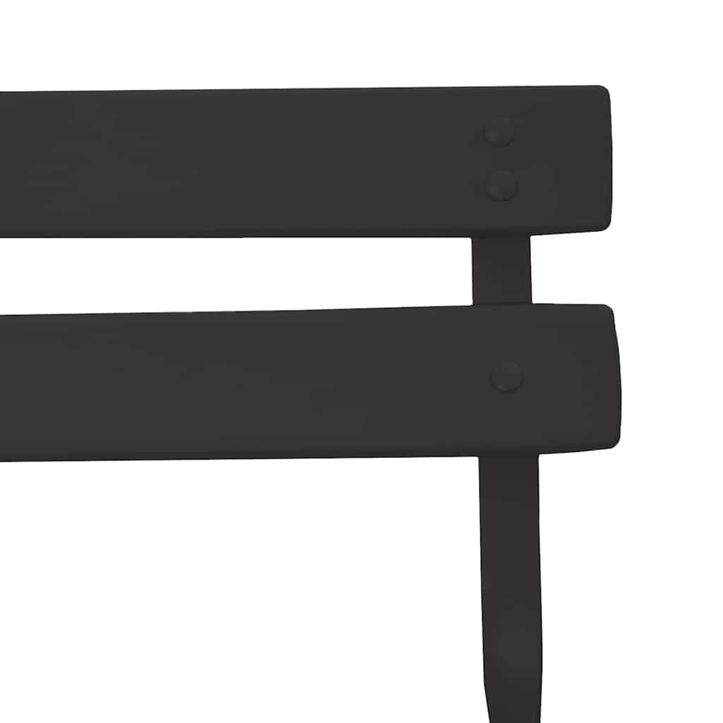 Cadeira Dobrável de Jardim 2 pcs Antracite 42 x 46 x 82cm Aço