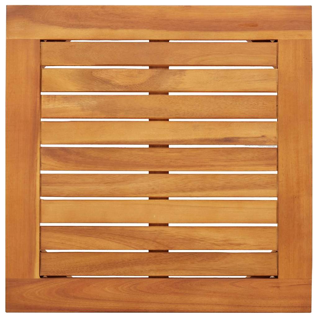 Conjunto de Sofá de Jardim 3 pcs Castanho 45 x 45 x 38cm
