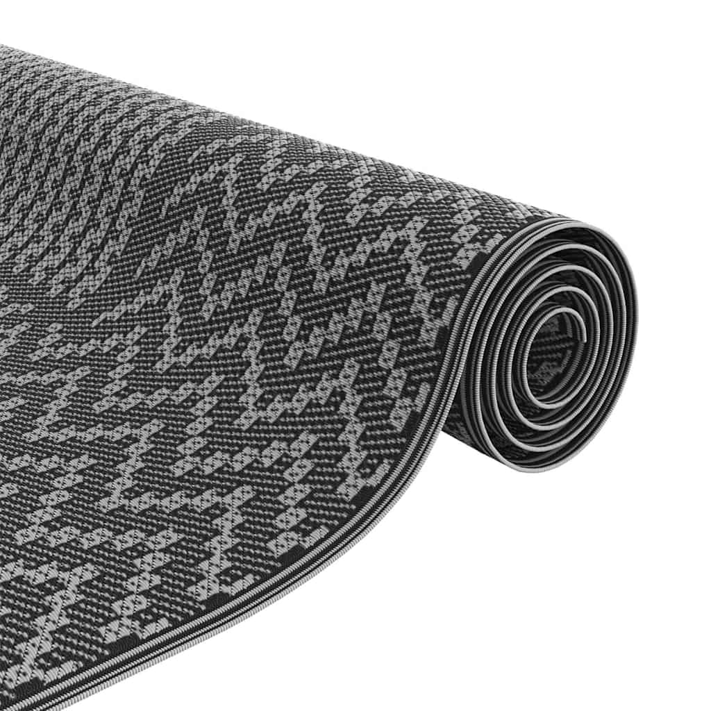 Tapete para Outdoor ARAKIL Preto e cinzento 300 x 500 cm PP