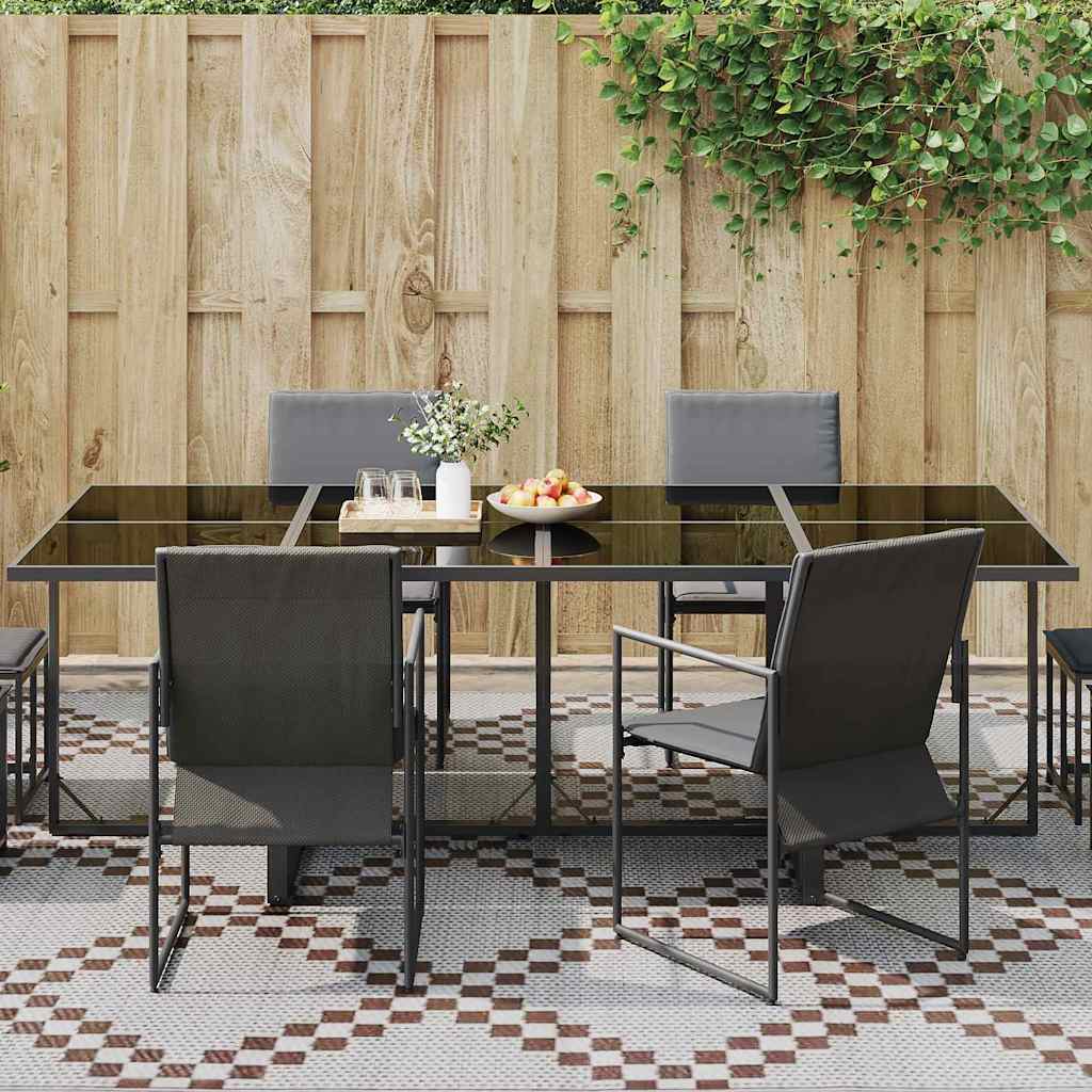 Tapete para Outdoor ARAKIL Castanho e branco 300 x 400 cm PP