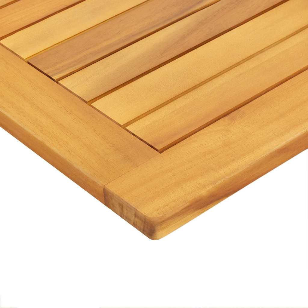 Tampo de Mesa Castanho 90 x 45 x 2 cm Madeira de acácia maciça