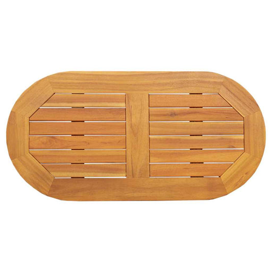 Tampo de Mesa Castanho 80 x 40 x 2 cm Madeira Sólida de Acácia