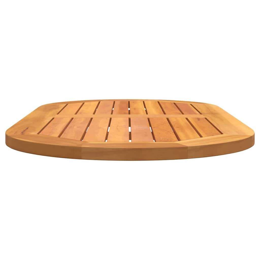 Tampo de Mesa Castanho 100 x 50 x 2 cm Madeira de acácia maciça