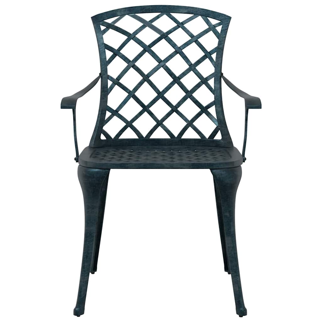 Cadeira de Jardim Verde 61 x 60,5 x 93cm Alumínio
