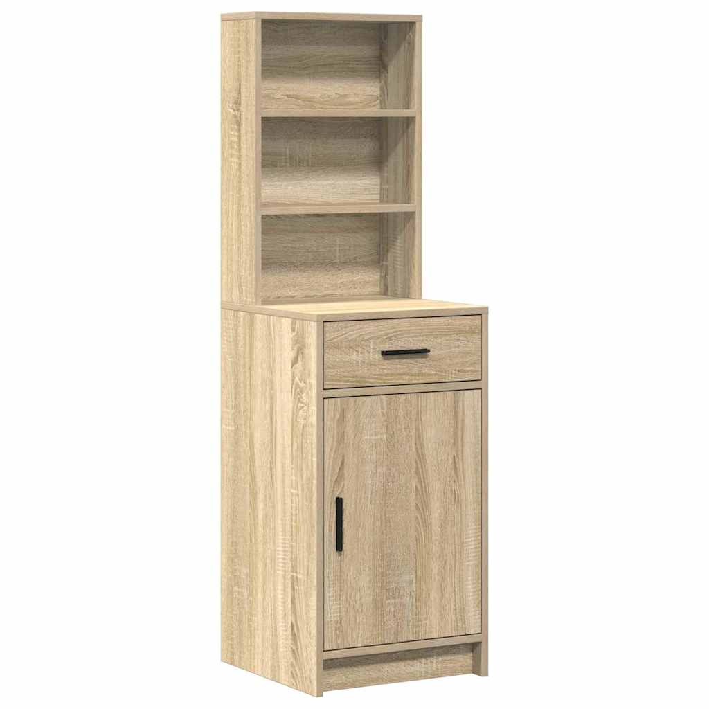 Mesa de vestir com gaveta 2 pcs Castanho 78.5 x 41 x 135 cm