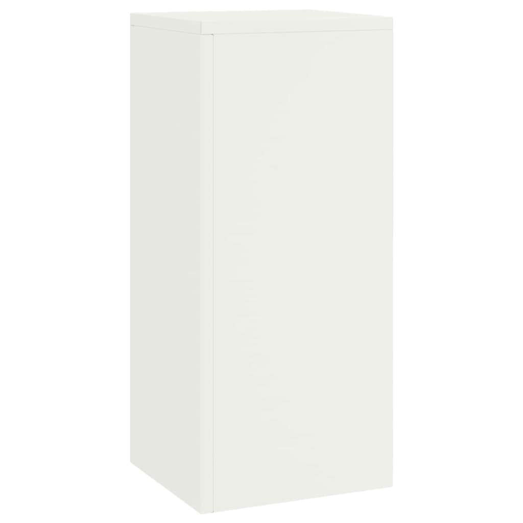 Suportes para plantas 2 pcs Branco 24 x 24 x 55 cm Aço
