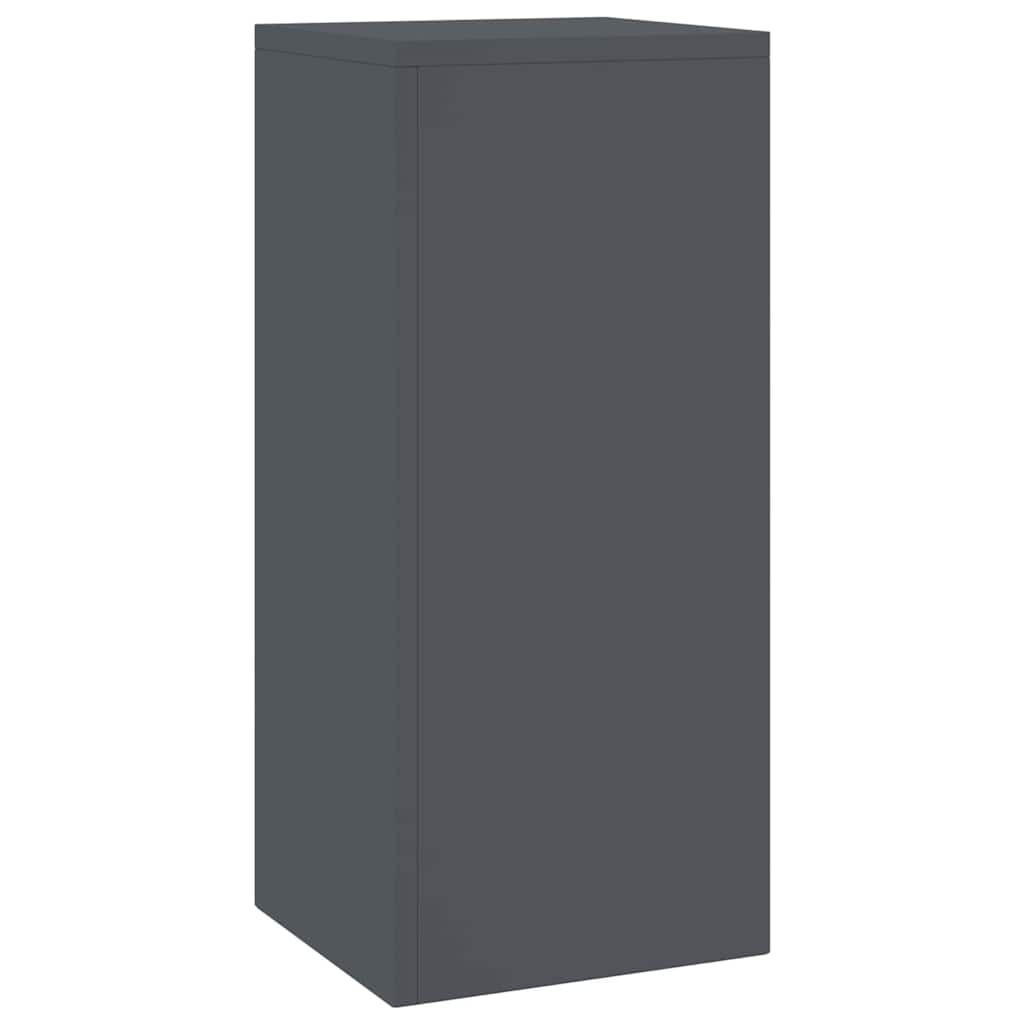 Suportes para plantas 2 pcs Antracite 24 x 24 x 55 cm Aço