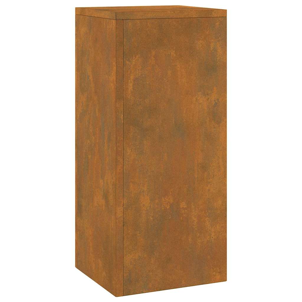 Suportes para plantas 2 pcs Ferro Enferrujado 24 x 24 x 55 cm