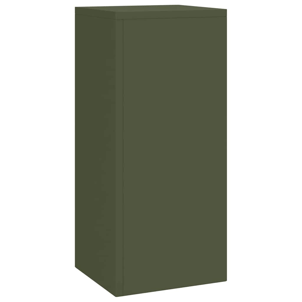 Suportes para plantas 3 pcs Verde-oliva 24 x 24 x 75 cm Aço