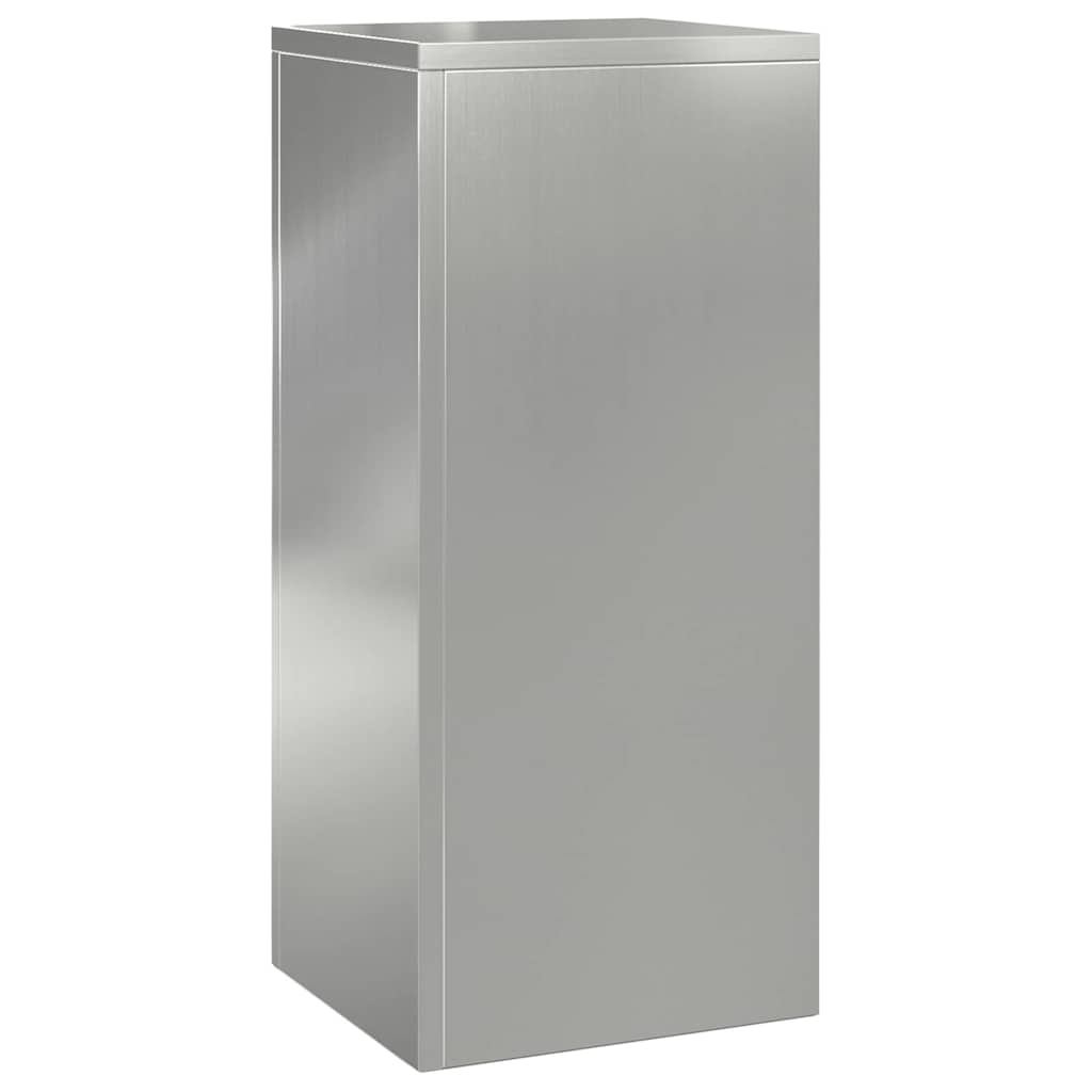 Suportes para plantas 3 pcs Prateado 24 x 24 x 75 cm