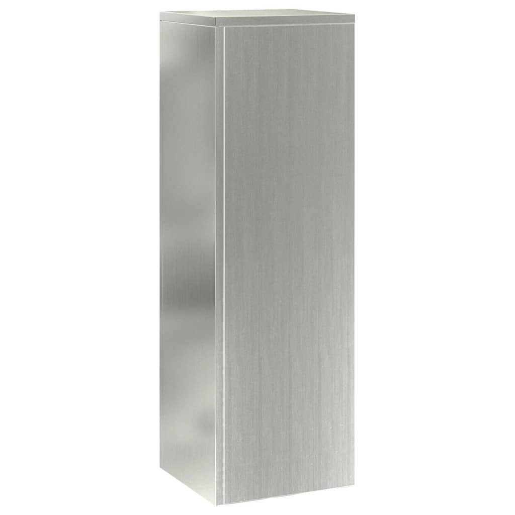 Suportes para plantas 3 pcs Prateado 24 x 24 x 75 cm