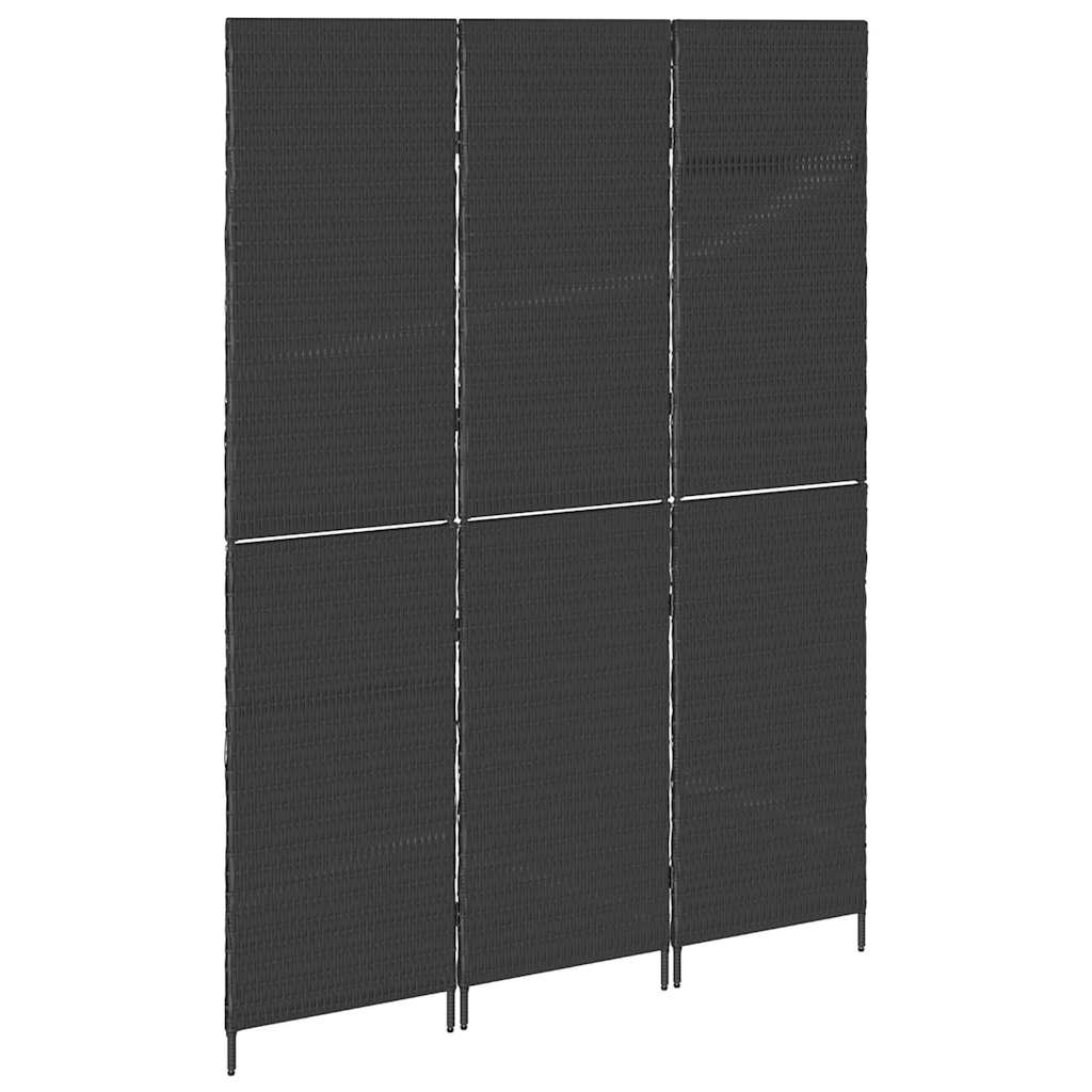 Divisor de Ambiente Manual Preto 146 x 180 cm vime PE
