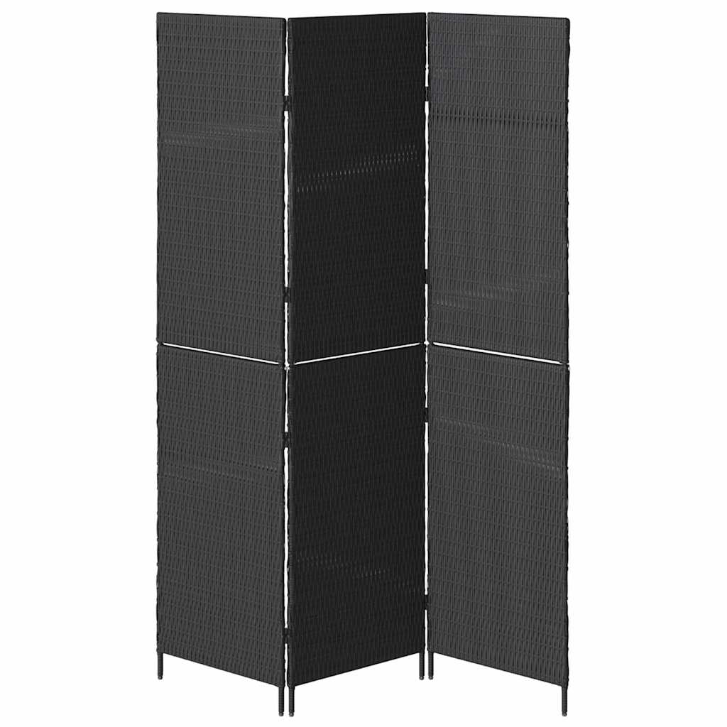 Divisor de Ambiente Manual Preto 146 x 180 cm vime PE