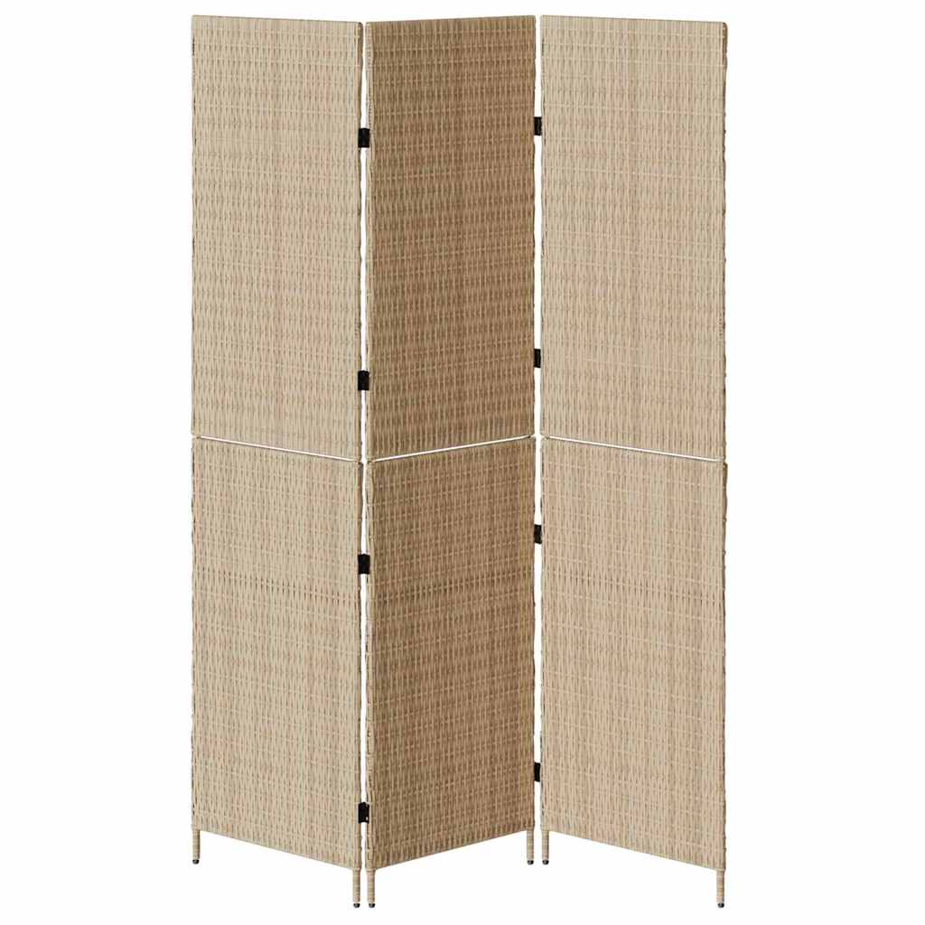Divisor de Ambiente Manual Bege 147 x 180 cm vime PE