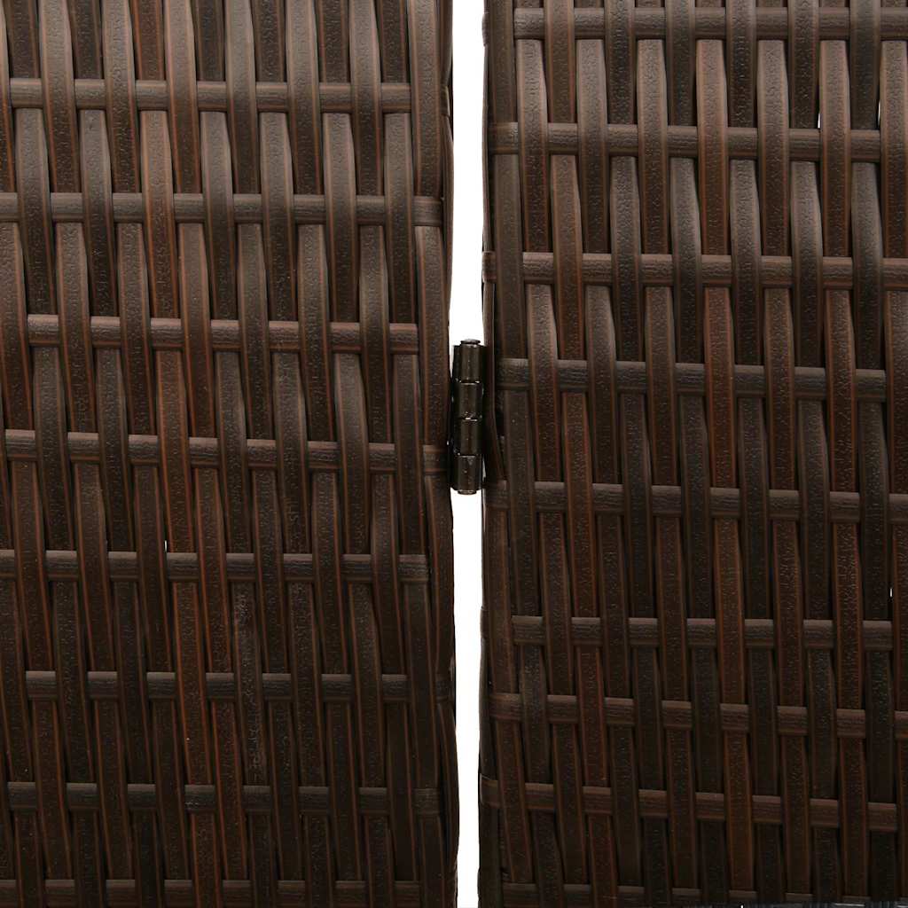 Divisor de Ambiente Manual Castanho 195 x 180 cm vime PE
