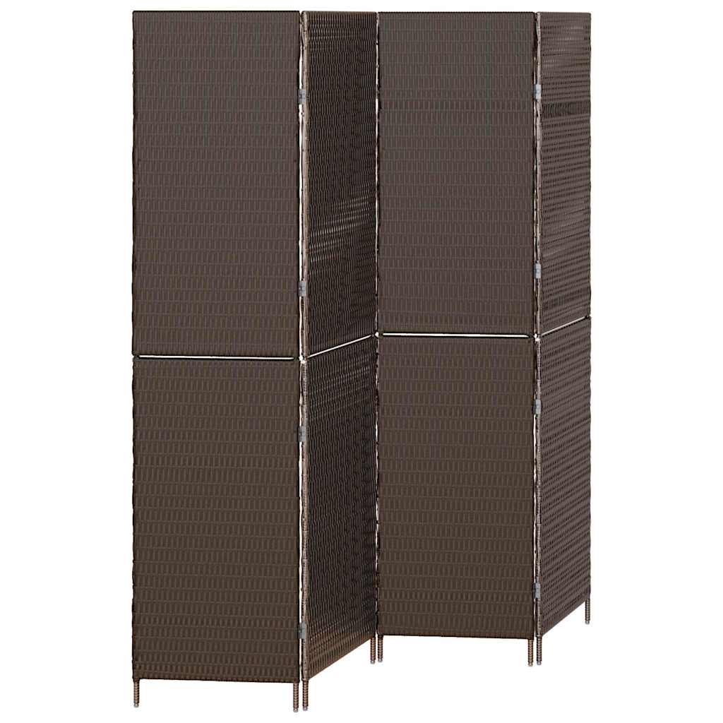 Divisor de Ambiente Manual Castanho 195 x 180 cm vime PE