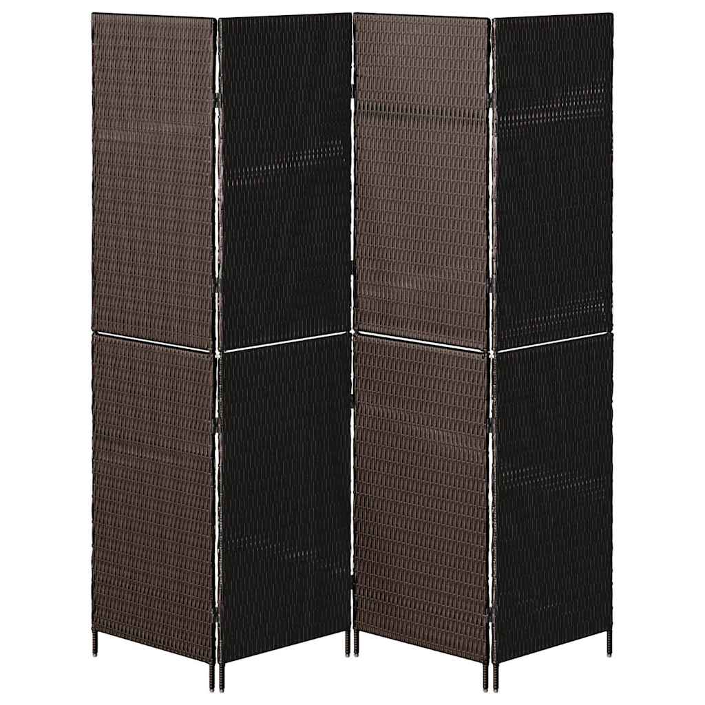 Divisor de Ambiente Manual Castanho 195 x 180 cm vime PE