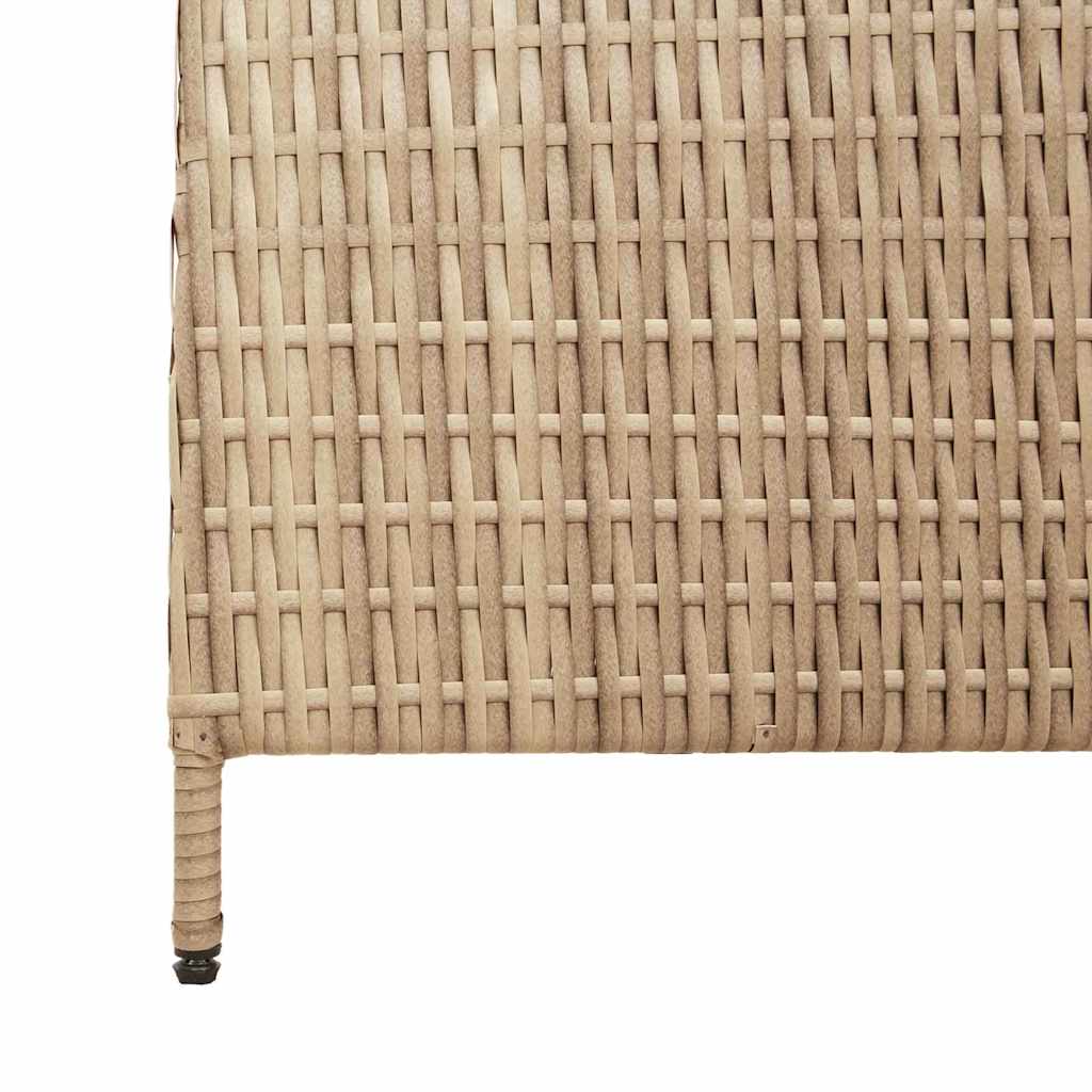 Divisor de Ambiente Manual Bege 292 x 180 cm vime PE