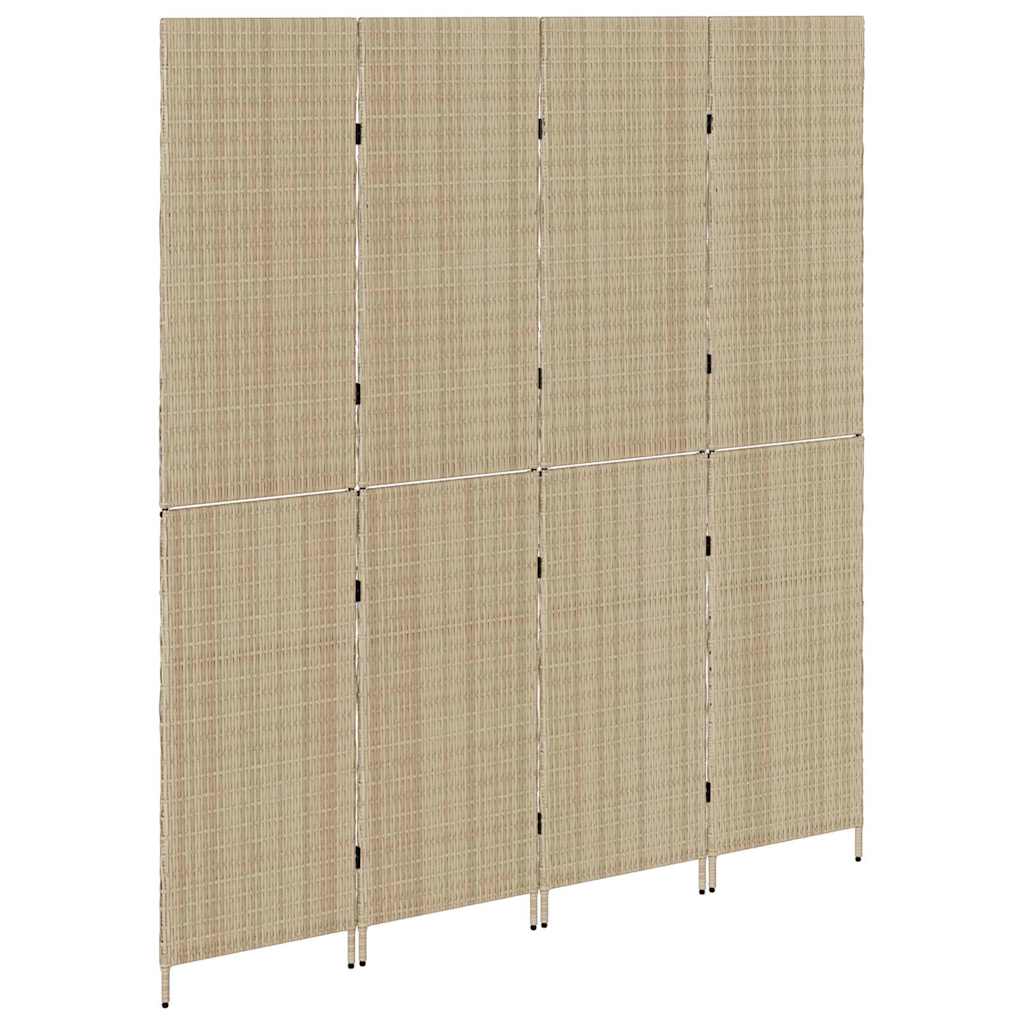 Divisor de Ambiente Manual Bege 196 x 200 cm vime PE