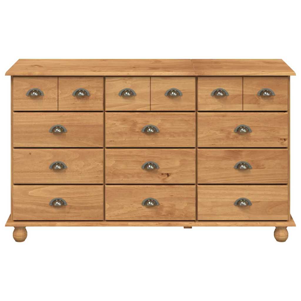 Cômoda com gaveta ASKIM Castanho 79 x 40 x 133.5 cm