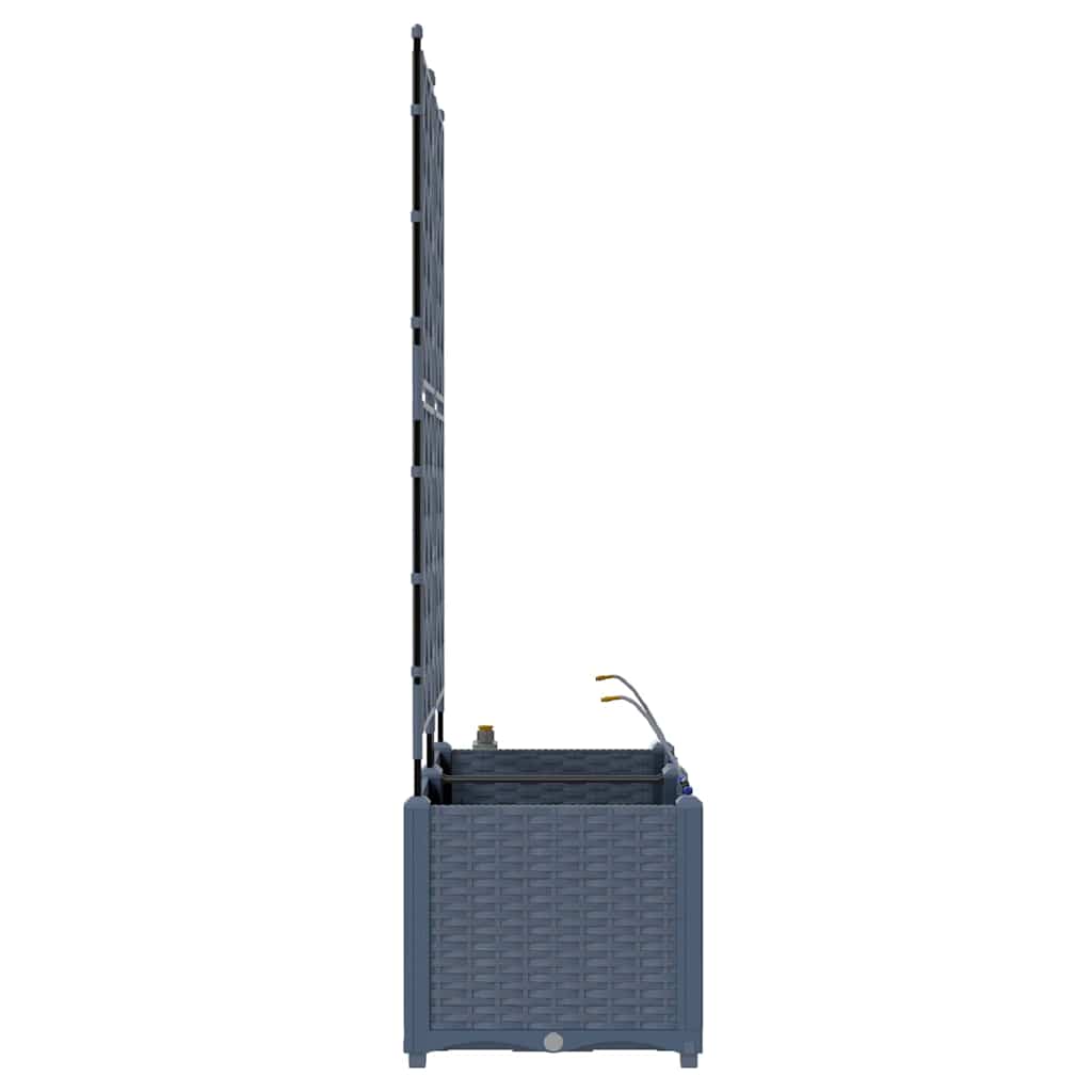 Vasos de Jardim Cinzeto 80 x 40 x 142 cm Aço