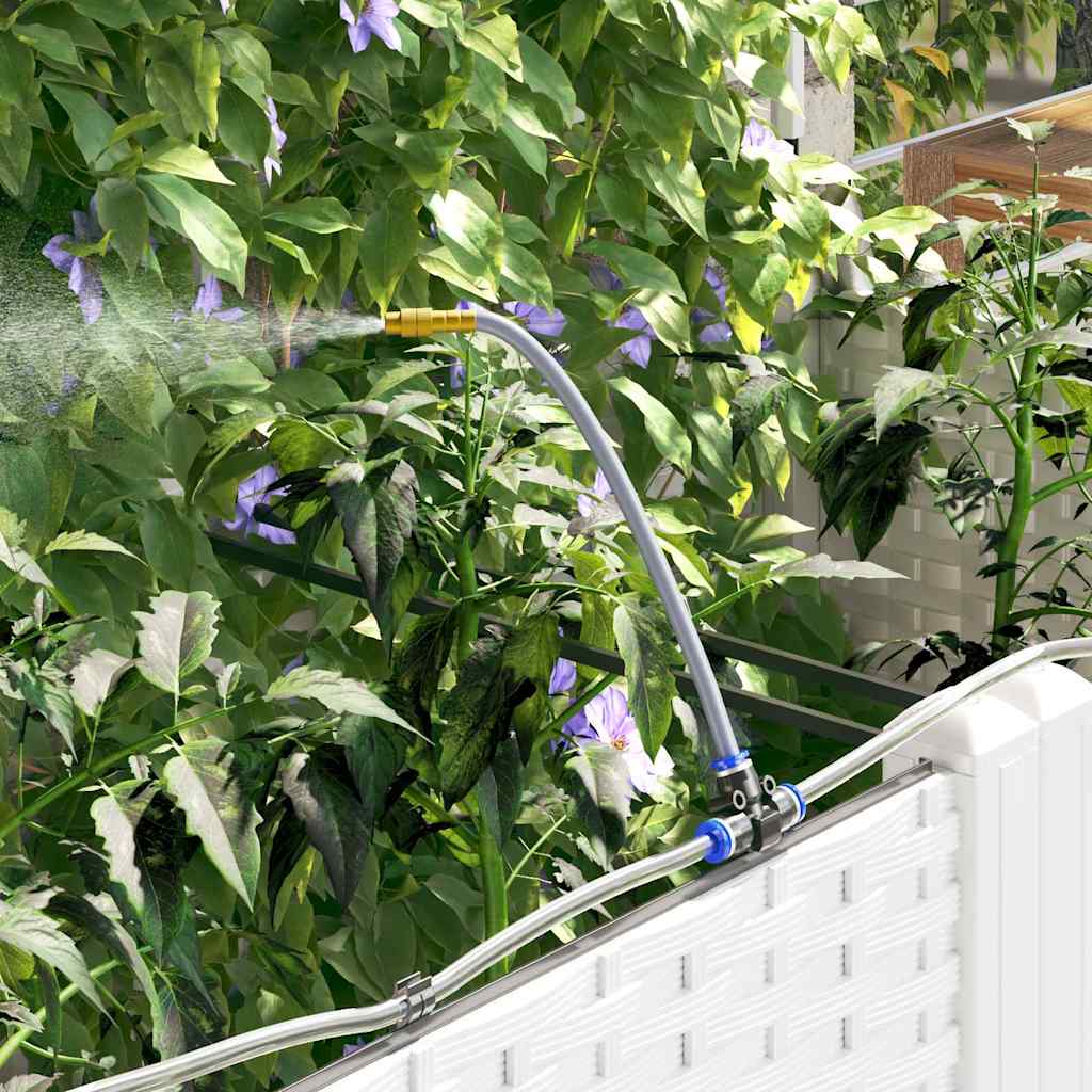 Vasos de Jardim Branco 120 x 40 x 142 cm Aço