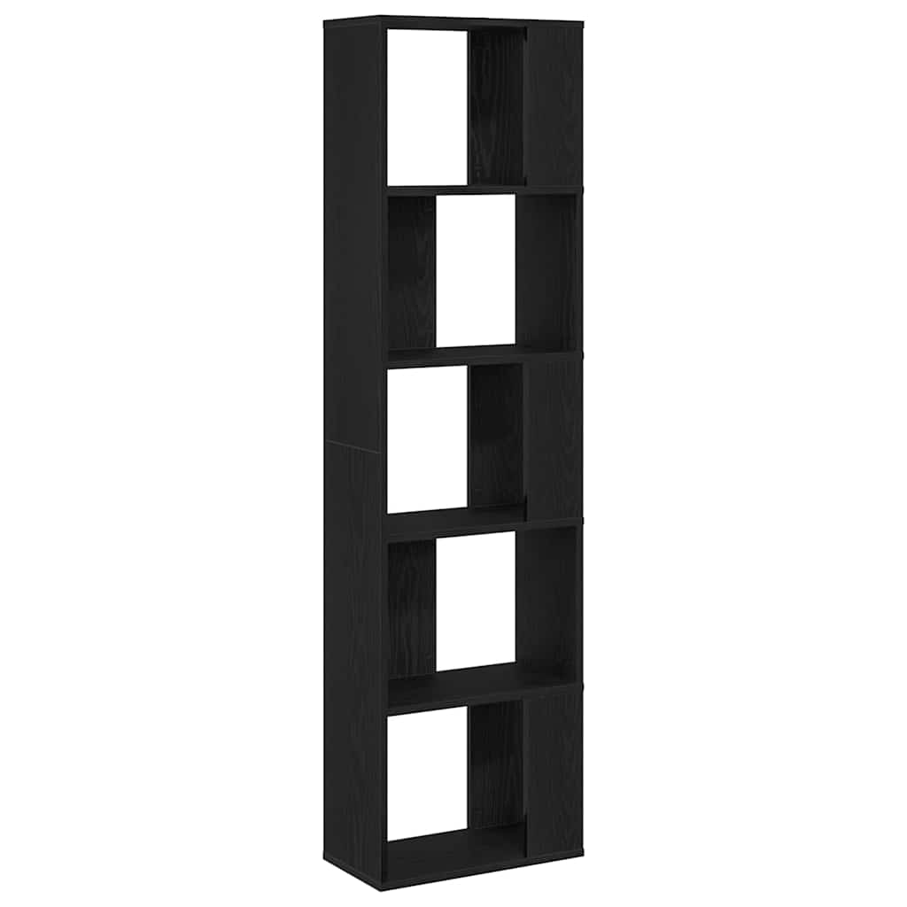 Estante Carvalho preto 45 x 23.5 x 162.5 cm Madeira processada
