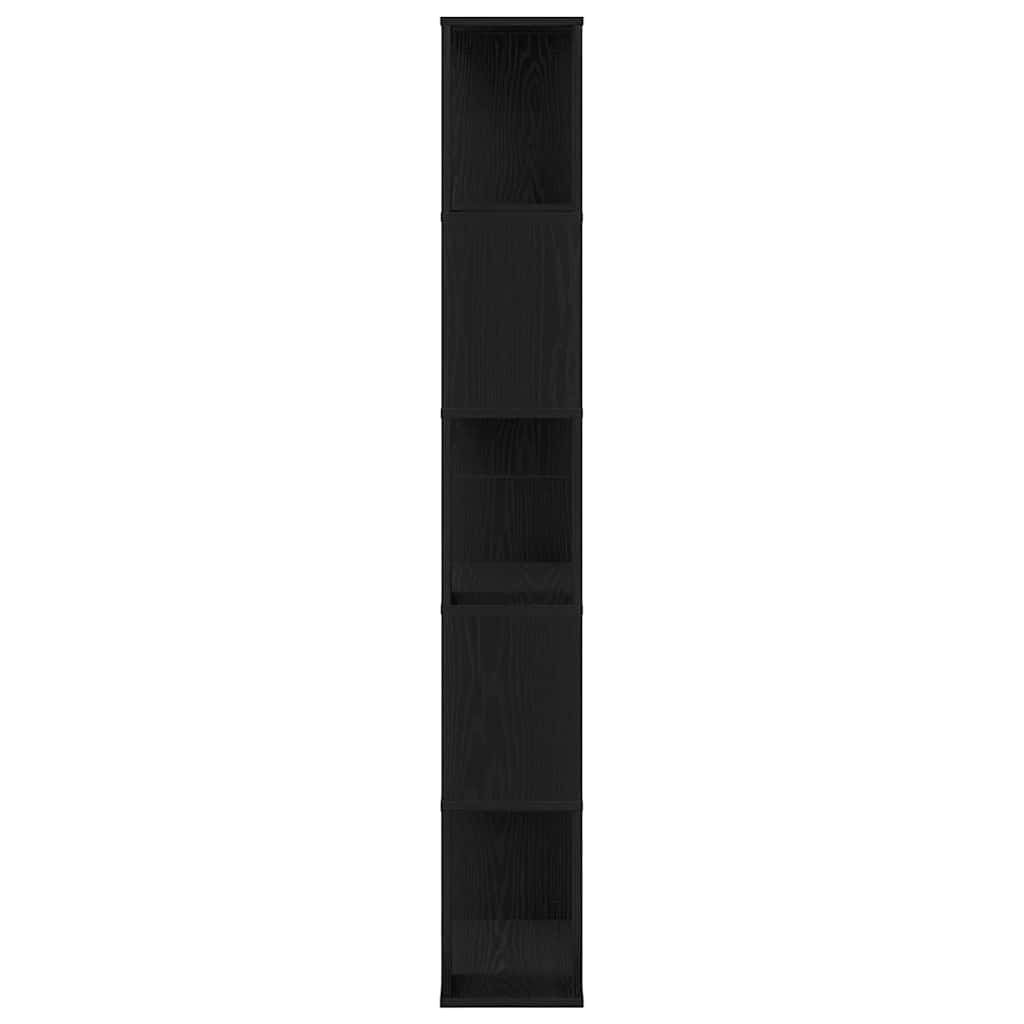 Estante Carvalho preto 45 x 23.5 x 162.5 cm Madeira processada